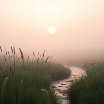 Dawn meadow 