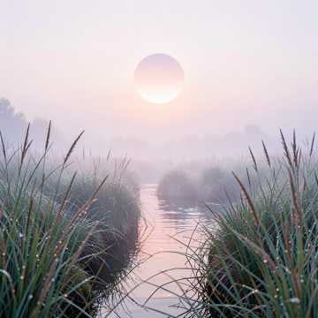Dawn meadow 