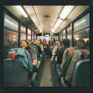 Brandt på bussen