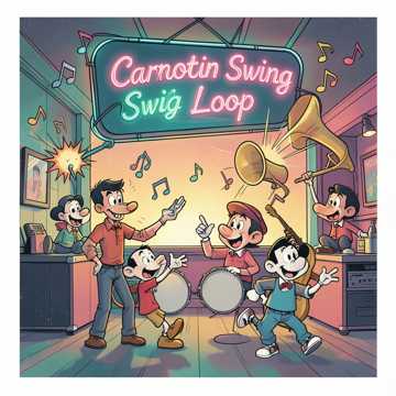 Cartoon Swing in Loop