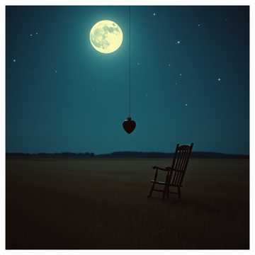 Whiskey Moonlight on a Prairie