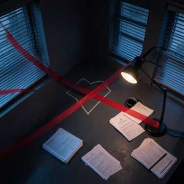 Red Tape on the Floor Red Tape on the Floor