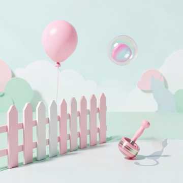 Fence and Bubblegum