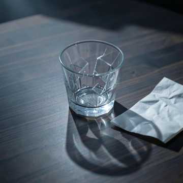 Vidrio en la Mesa
