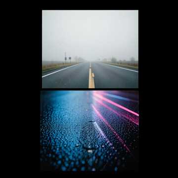 Racing through the midnight 