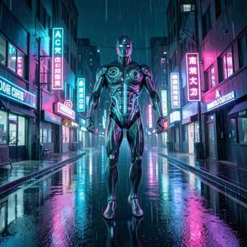 Neon Pulse Paradox