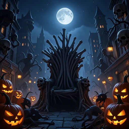 Midnight Throne of Screams