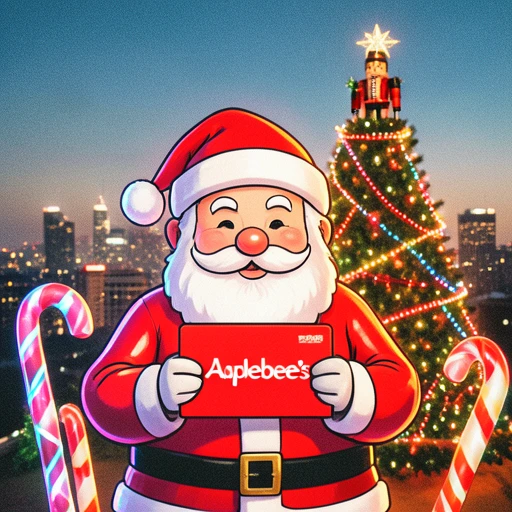 Santa's Applebees Gift Card