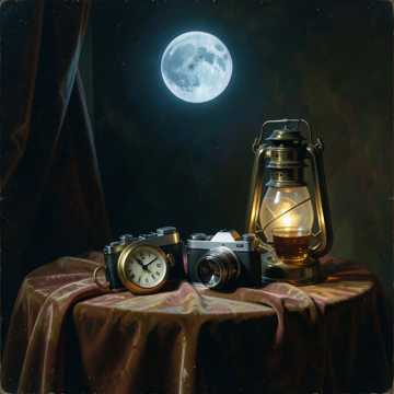 Midnight Groove in Blue Moon