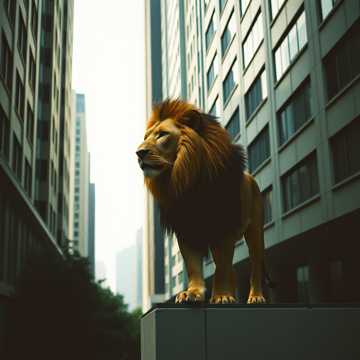 León en la Selva