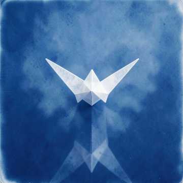 Paper Crane Moon