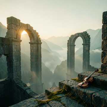 Dawn Over The Ruins