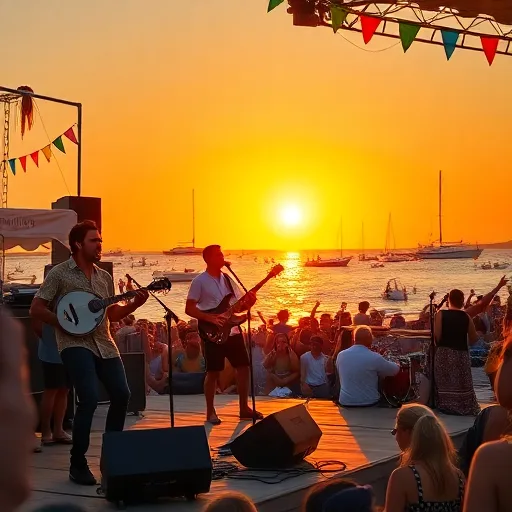 Mandolina Rock na Plaži
