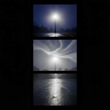 Licht im Nebel offen