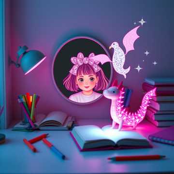 Jolly Girl in the Mirror