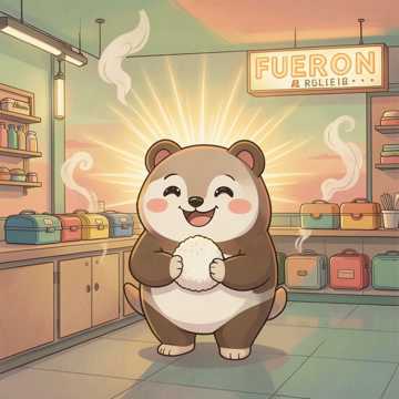 Tanuki Onigiri Time