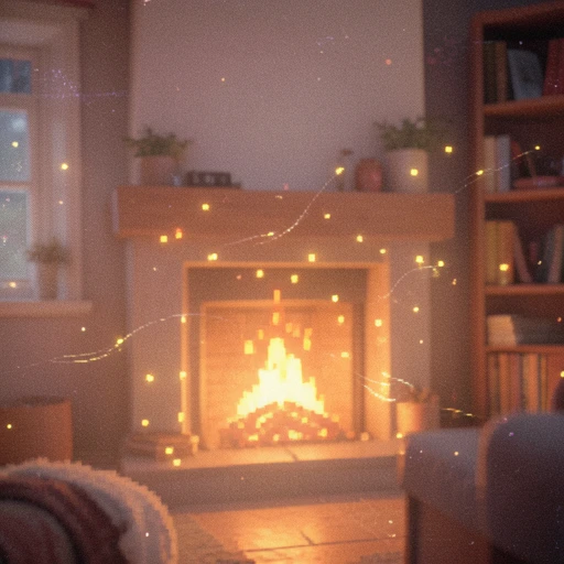 Pixelated Hearth
