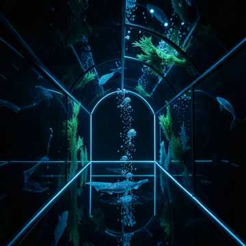 Neon Abyss Echoes