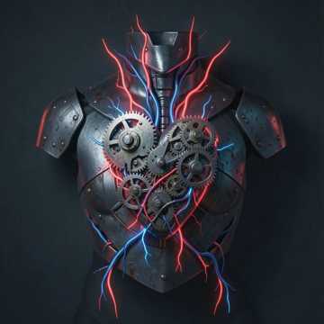 Mechanical Heartbeats in Silence