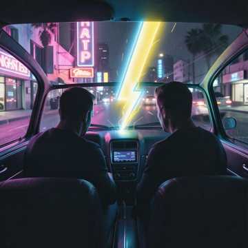 Neon Pulse Highway