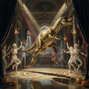 Dancefloor des Dinos