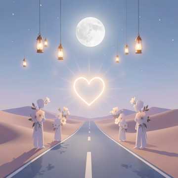 نور قلوبنا العلي