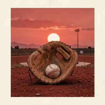 Red dirt and red stitches 