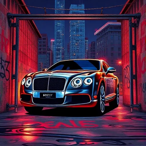 Bentley i klatka