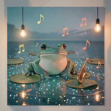 Quak & Jazz im Teich