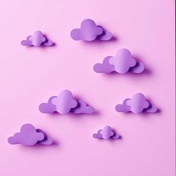 Purple paper people rap