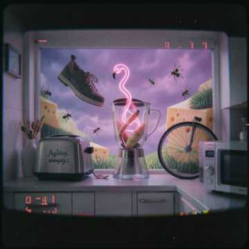 Neon Flamingoes 