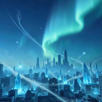 Sundreams in ice 