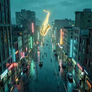 Sax Sunset Reverie