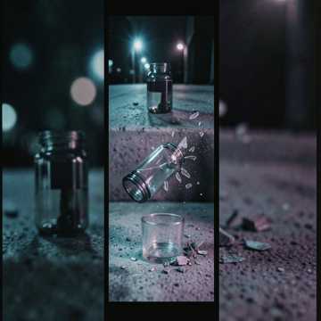 Broken Pill Bottle