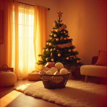 Glück im Tannenbaum