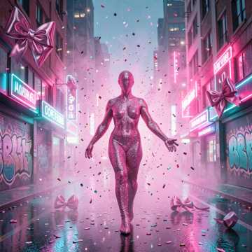 Glitter Riot Heart