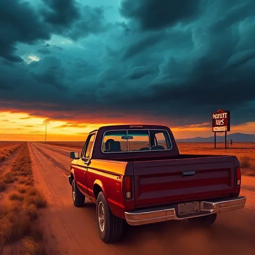 Truck radio Blasting