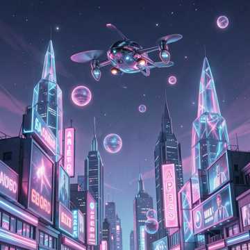 Stellar Neon Pulse