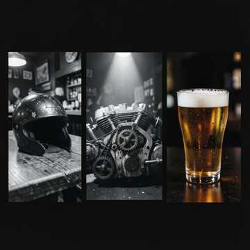 Glimlachende Gitaren in het Glansende Glas