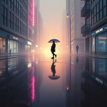 Rain In Slow Motion