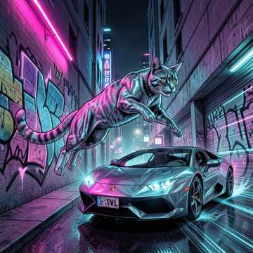 Lamborghini Cat