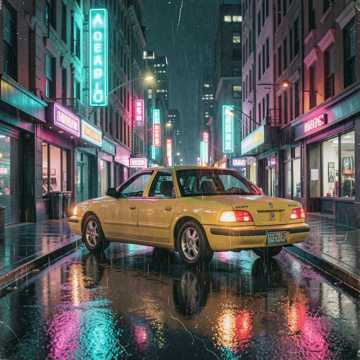 Taxi Night Glide