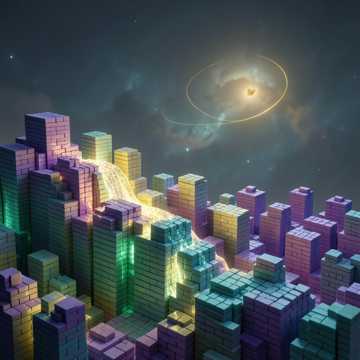 ‎🌌 قصيدة: أنشودة البتّ الأول… وسفرُ الضوء المضغوط