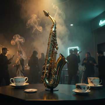 Smoke In The Sax Den regen