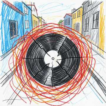 Broken Vinyl on High Street