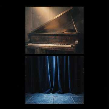 Crying Piano at Dusk