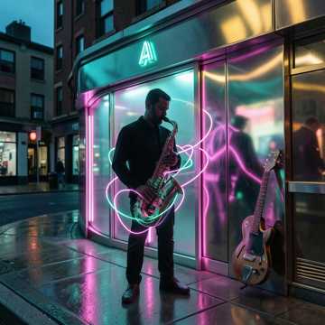 Electric Sax Serenade