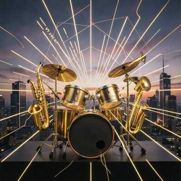 Rhythmic Brass Fusion Beat