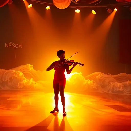 Violin Before Dawn