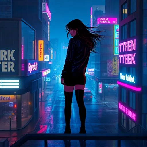 Neon Blade Pulse